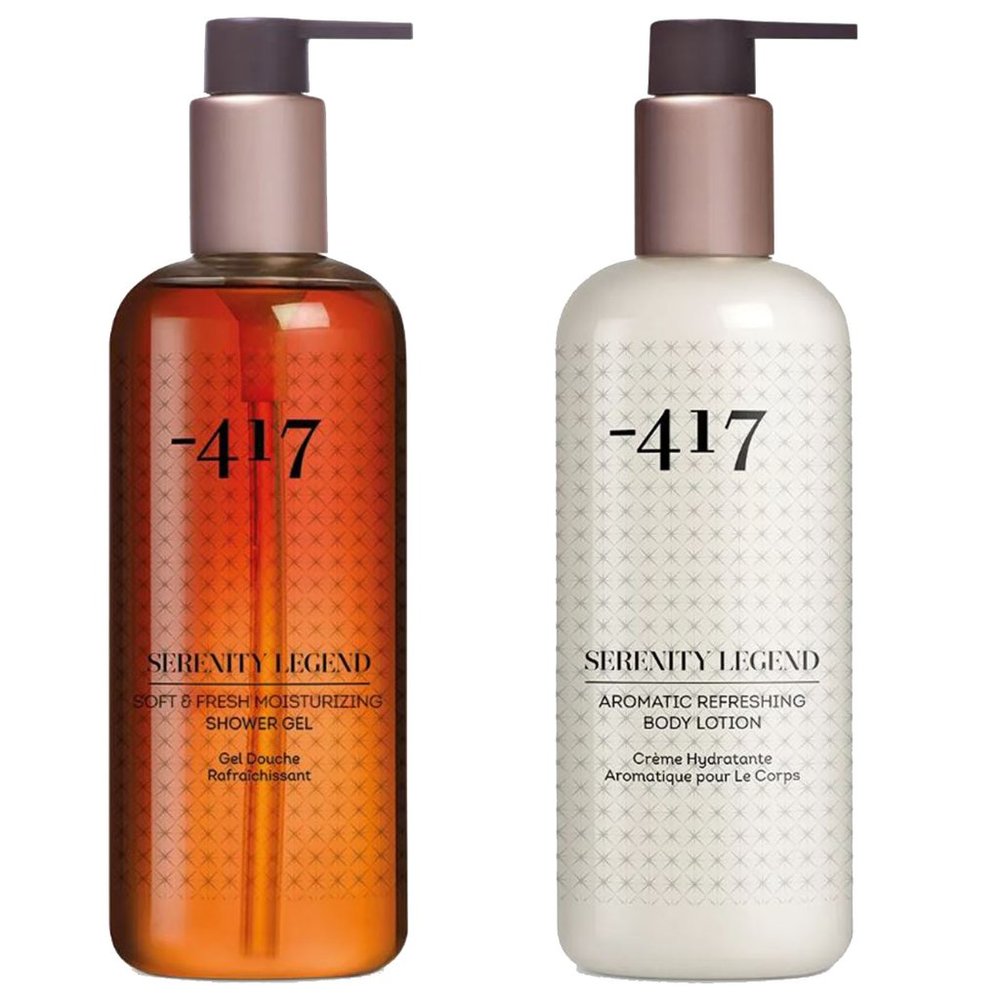 Serenity Legend- Moisturizing Shower Gel and Aromatic Body Lotion Set, Skin Care